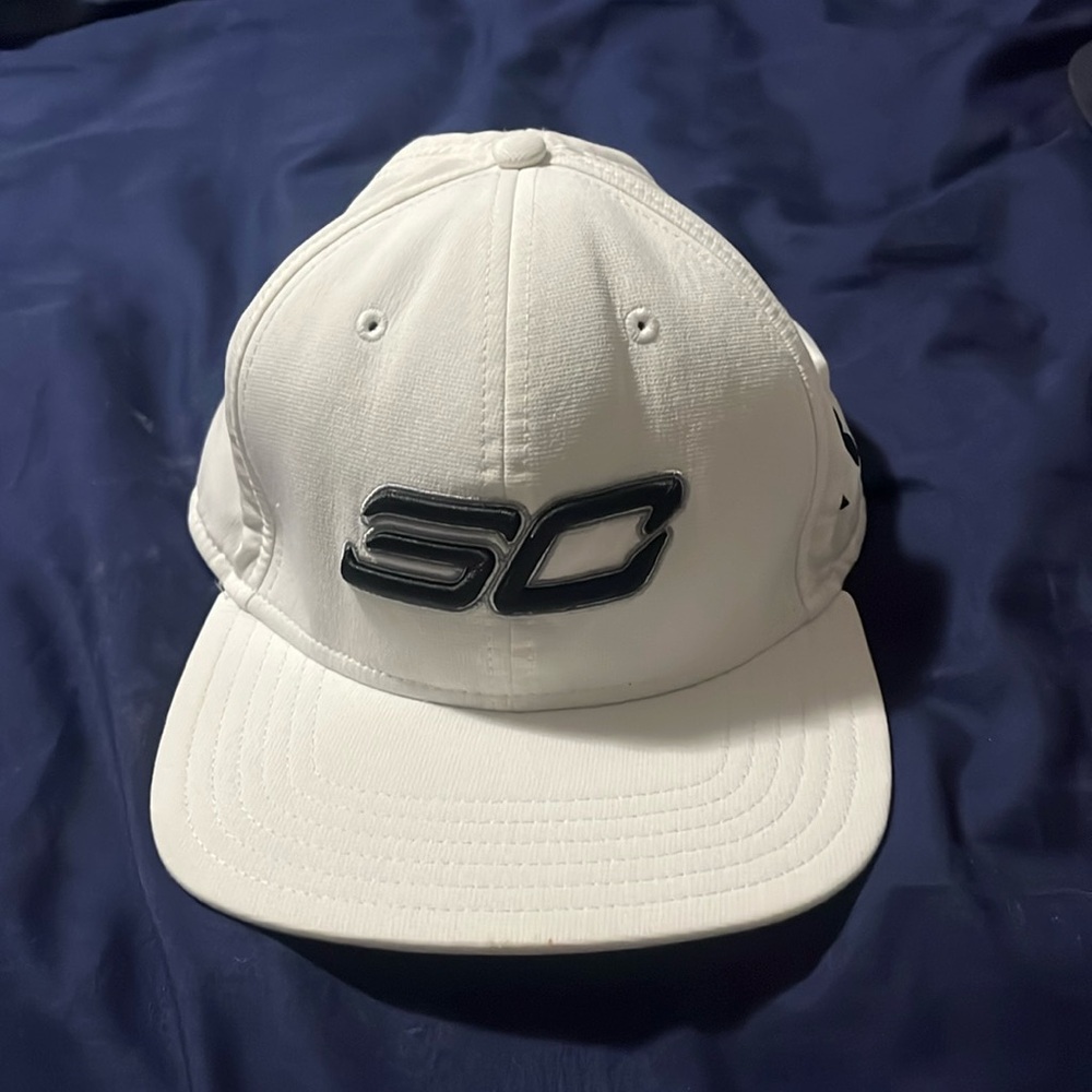 SC all white men face cap